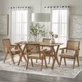 Solid Wood Armchair Dining Set