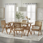 Solid Wood Armchair Dining Set