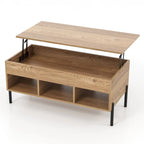 Lift Top Coffee Table with Storage Compartment & 3 Open See Details