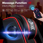 Massage Gaming Recliner Chair PU Leather Single Recliner Sofa