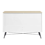 Rustic Style 47.24 Dresser TV Stand with 6 Deep Storage Drawers for Living Room