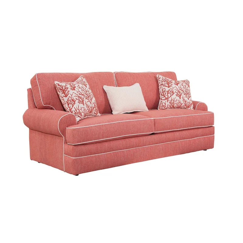 Sofa with Three Matching Pillows