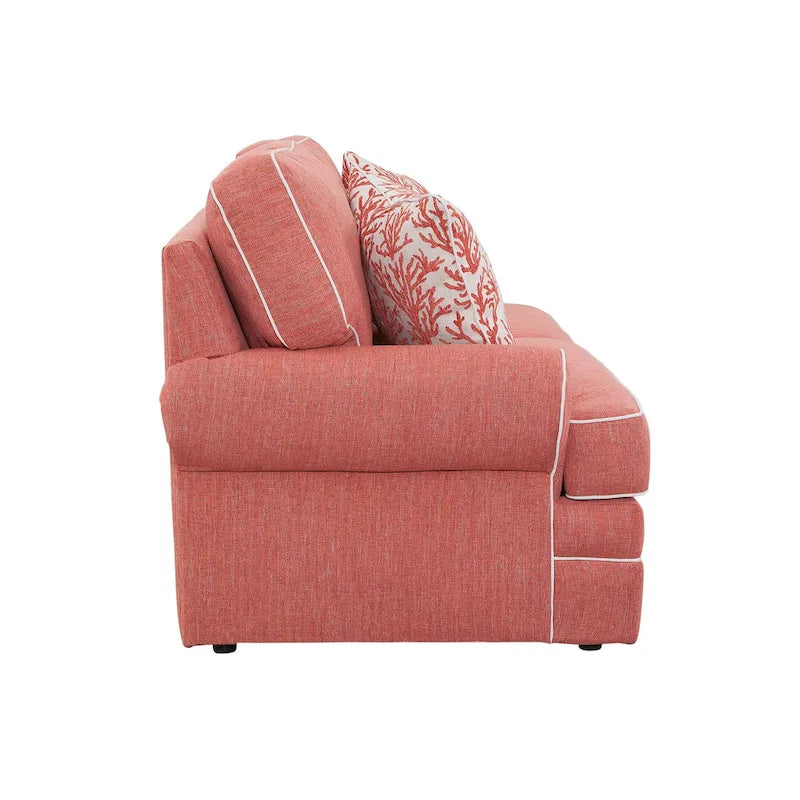 Sofa with Three Matching Pillows