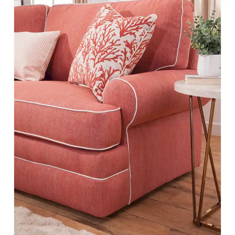 Sofa with Three Matching Pillows