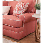 Sofa with Three Matching Pillows