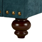 Modern Sofa Chair with Nailhead Rivet Trim 33.07 x 37.20 x 35.43
