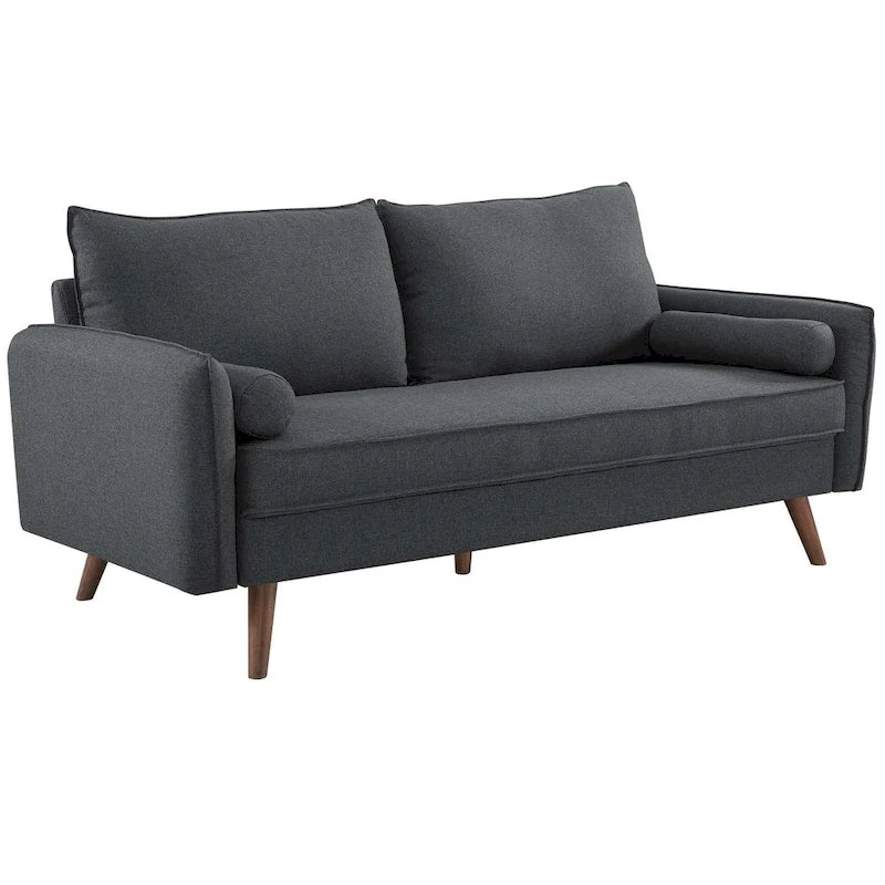 Upholstered Fabric Sofa 32.5L x 72W x 33.5H
