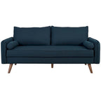 Upholstered Fabric Sofa 32.5L x 72W x 33.5H