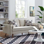 Upholstered Fabric Sofa 32.5L x 72W x 33.5H