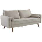 Upholstered Fabric Sofa 32.5L x 72W x 33.5H