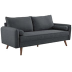 Upholstered Fabric Sofa 32.5L x 72W x 33.5H
