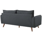 Upholstered Fabric Sofa 32.5L x 72W x 33.5H