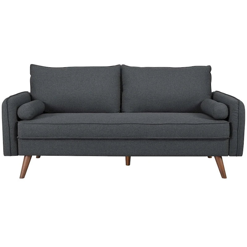Upholstered Fabric Sofa 32.5L x 72W x 33.5H
