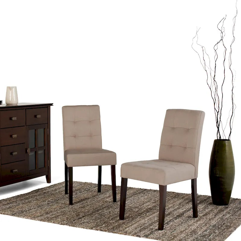 Contemporary Parson Dining Chair 18.9w x 23d x 35.8h