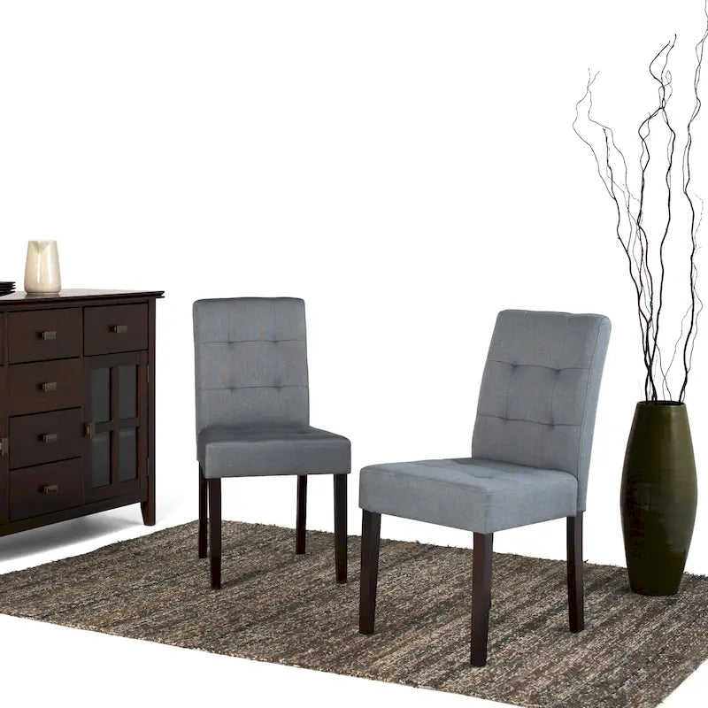 Contemporary Parson Dining Chair 18.9w x 23d x 35.8h