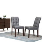 Contemporary Parson Dining Chair 18.9w x 23d x 35.8h