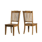 Black Extending Oval Wood Table Slat Back 5-piece Dining Set