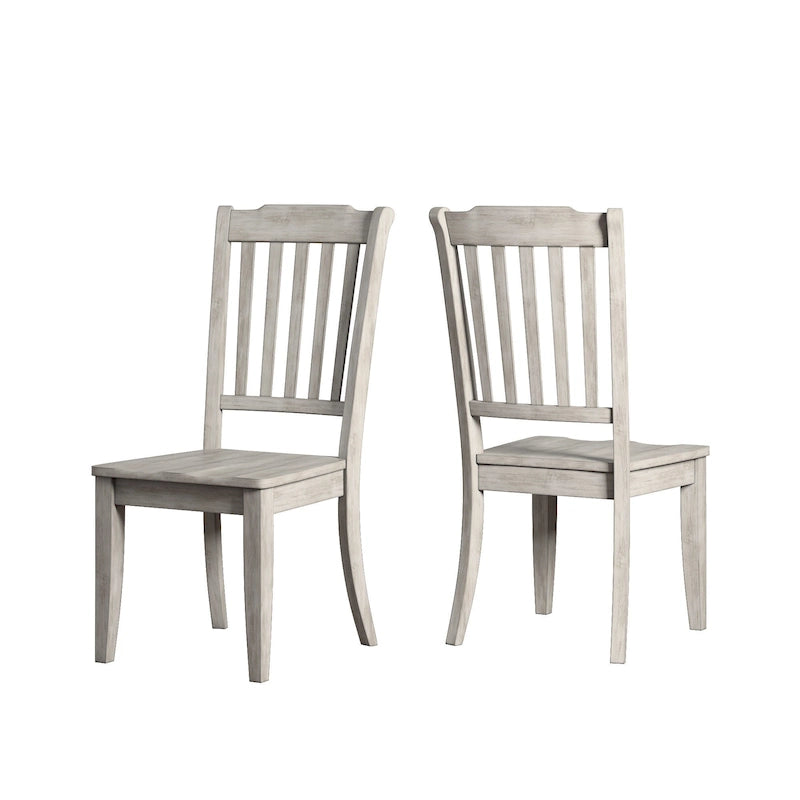 Black Extending Oval Wood Table Slat Back 5-piece Dining Set