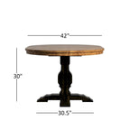 Black Extending Oval Wood Table Slat Back 5-piece Dining Set