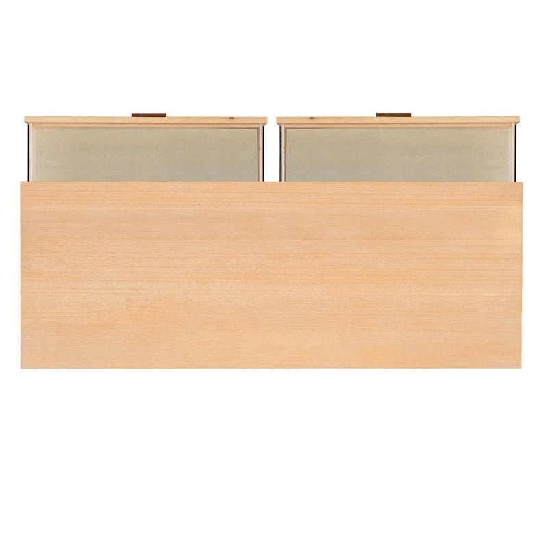 Wooden Mid-Century 6-Drawer Dresser