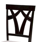 Modern and Contemporary 5-Piece Wood Dining Set-Grey/Dark Brown