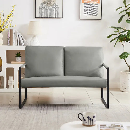 Accent Arm Chair with Extra Thick Padded Backrest and Seat Cushion Sofa Chairs