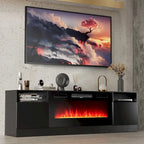 70 Fireplace TV Stand with 36 Electric Fireplace