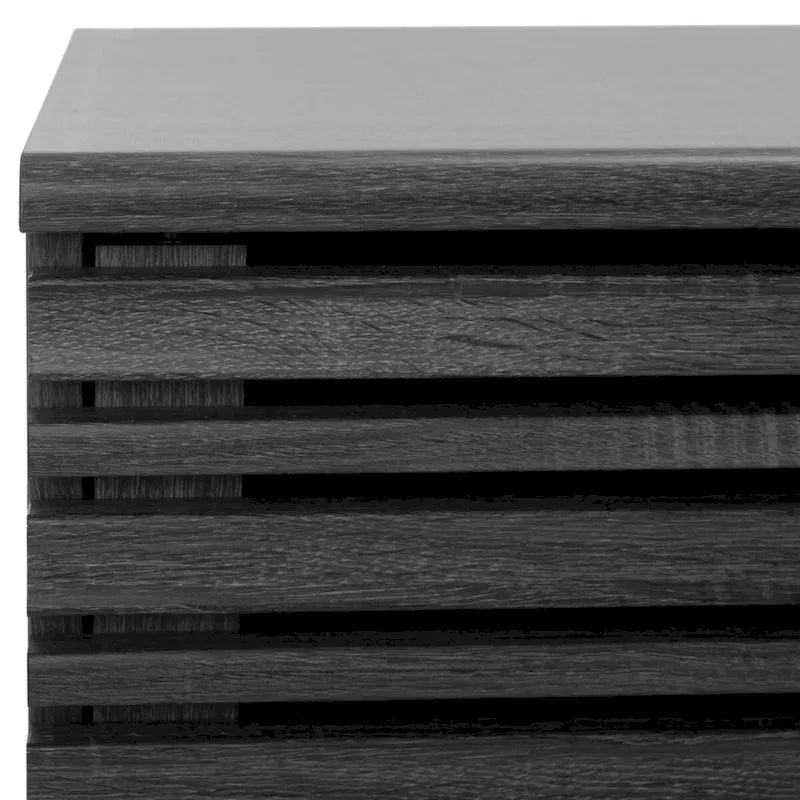 Teela Walnut 59-inch Storage Media TV Stand 59 W x 15 L x 19 H 59Wx15Dx19H