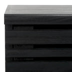 Teela Walnut 59-inch Storage Media TV Stand 59 W x 15 L x 19 H 59Wx15Dx19H