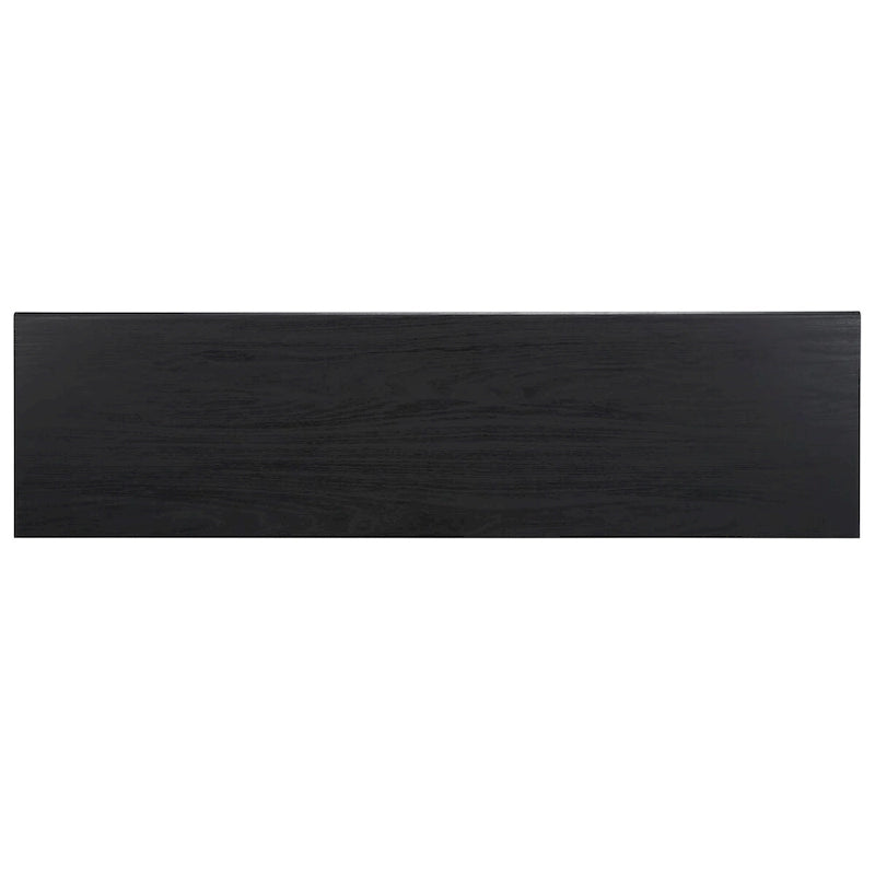 Teela Walnut 59-inch Storage Media TV Stand 59 W x 15 L x 19 H 59Wx15Dx19H