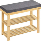 3-Tier Shoe Rack 11.4D x 28W x 19.3H