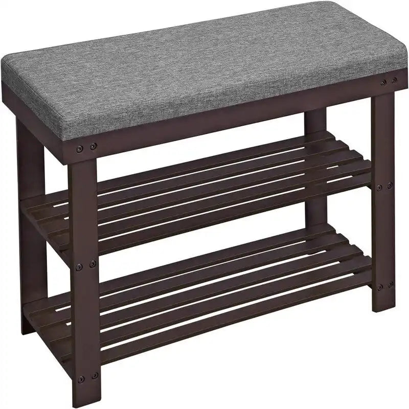 3-Tier Shoe Rack 11.4D x 28W x 19.3H