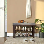 3-Tier Shoe Rack 11.4D x 28W x 19.3H