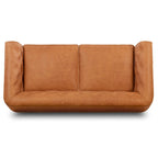 Apartment Sofa Full Grain Genuine Italian Leather