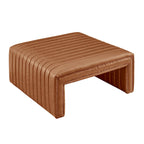 Faux Leather Coffee Table