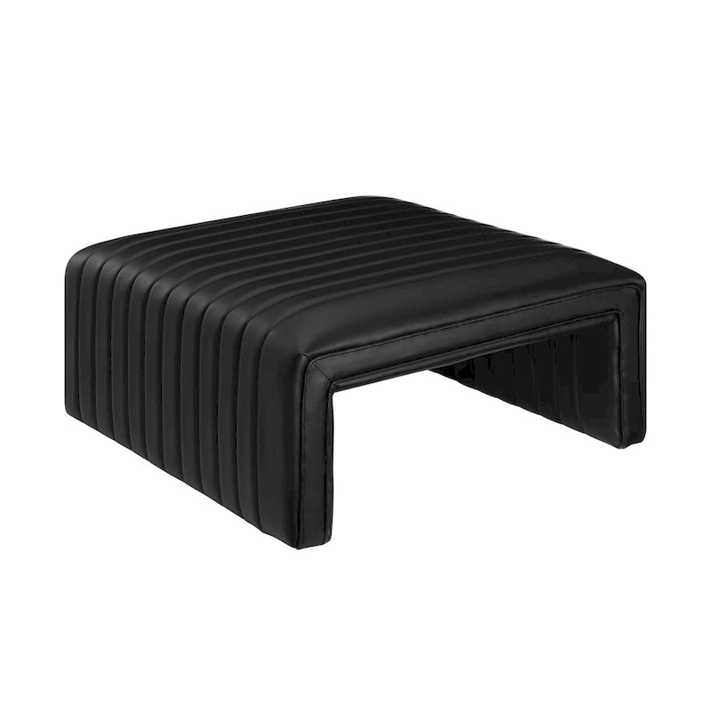 Faux Leather Coffee Table