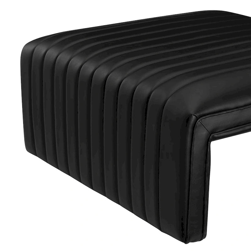 Faux Leather Coffee Table