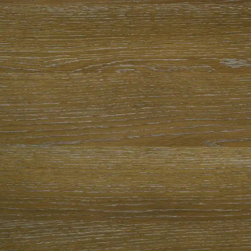 Brown Brushed and Off White Rectangular Dining Table