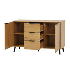 47.2 Kitchen Cabinet with 3 Drawers and 2 Doors N/A