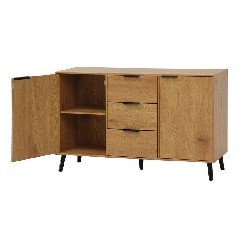 47.2 Kitchen Cabinet with 3 Drawers and 2 Doors N/A