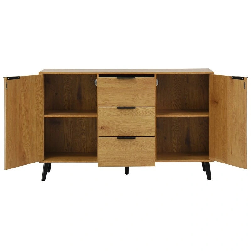 47.2 Kitchen Cabinet with 3 Drawers and 2 Doors N/A