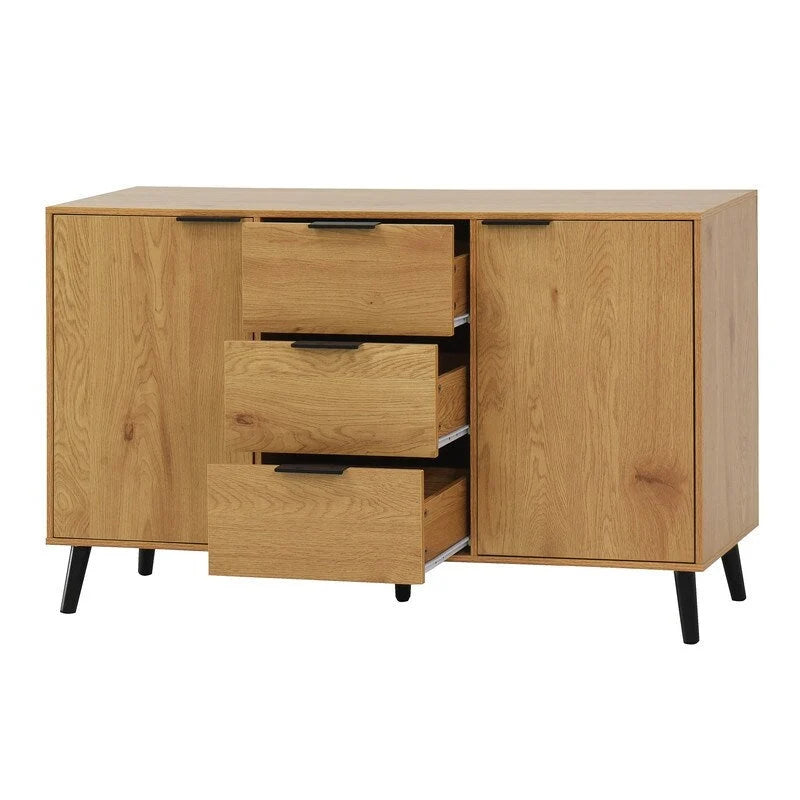 47.2 Kitchen Cabinet with 3 Drawers and 2 Doors N/A