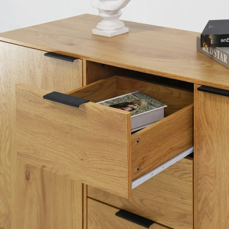 47.2 Kitchen Cabinet with 3 Drawers and 2 Doors N/A
