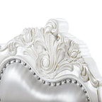 Traditional Solid Wood Dining Arm Chairs with Nailhead Trim and Cabriole Legs