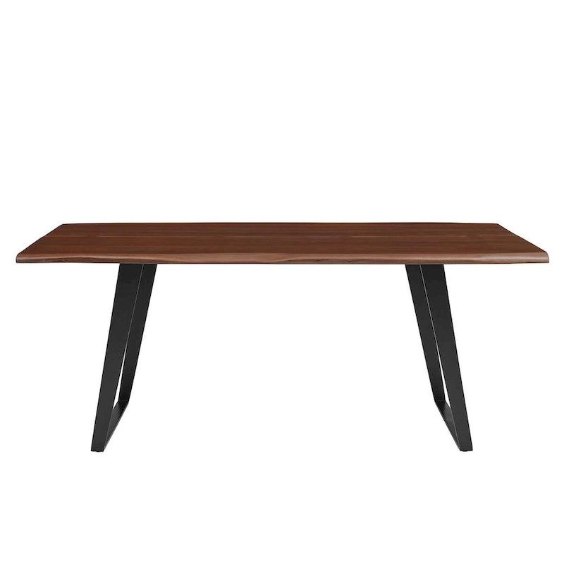 Live Edge Acacia Wood Dining Table