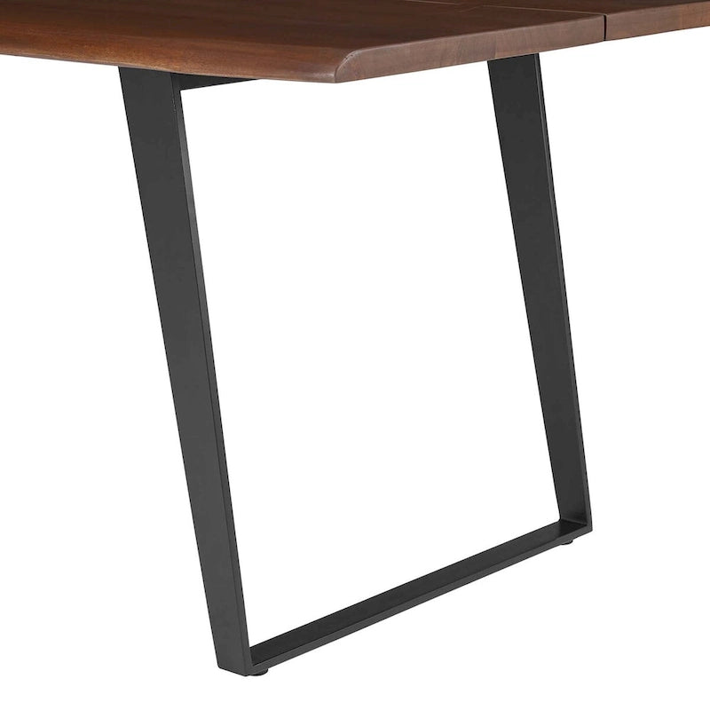 Live Edge Acacia Wood Dining Table