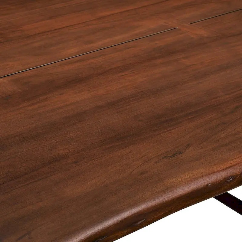 Live Edge Acacia Wood Dining Table