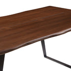 Live Edge Acacia Wood Dining Table