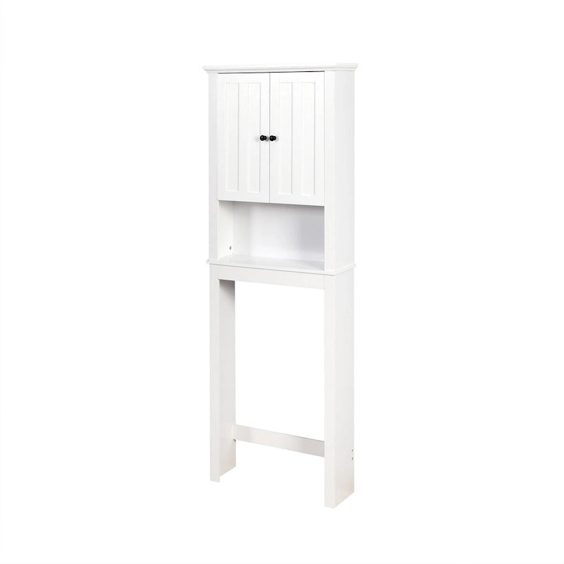 Bathroom Wooden Storage Cabinet Over-The-Toilet Space Saver 23.62 x 7.72 x 67.32 inch