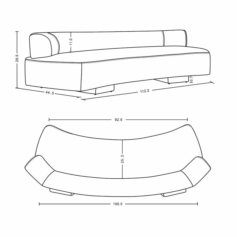 Modern Chenille Multi Sofa Set